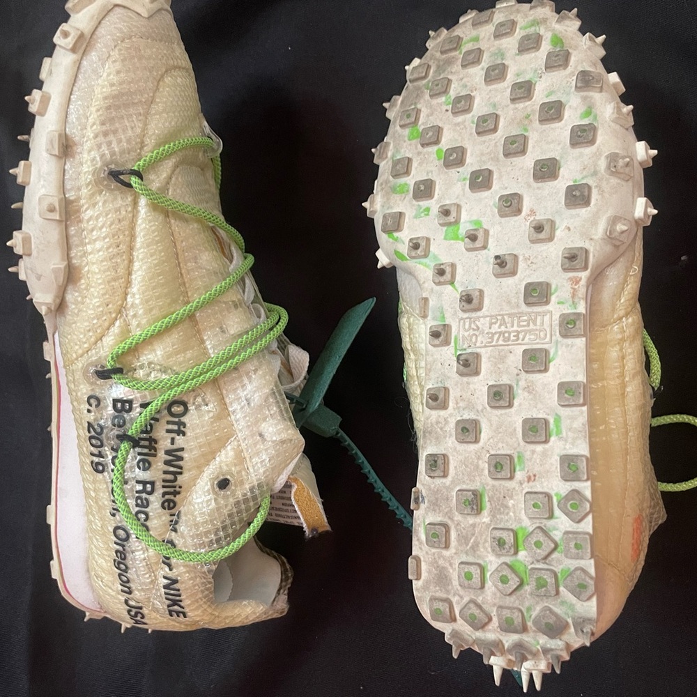 Off-white waffle runners - Picture 2 of 4